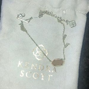 Kendra Scott Elisa Necklace - Iridescent Drusy